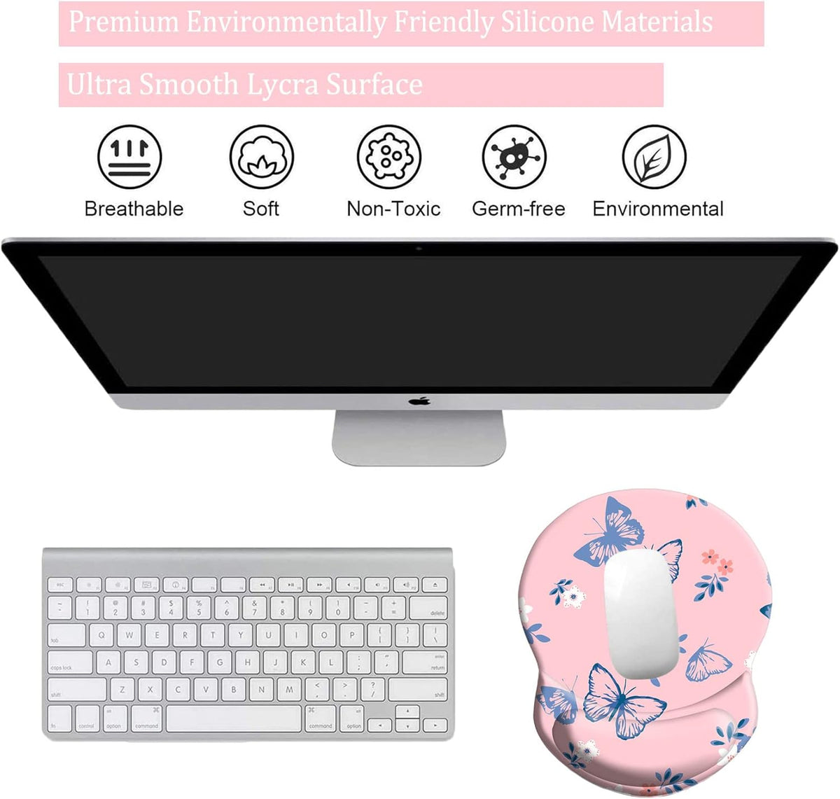 Purilite Select Ergonomic Mouse Pad - PuriLite