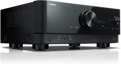 Yamaha RX-V6A Home Theatre Receiver, 7.2 Channel, 4K/120Hz and Dolby Atmos Capable, Built-in USB Port with WiFi, MusicCast and Amazon Alexa Capable - PuriLite