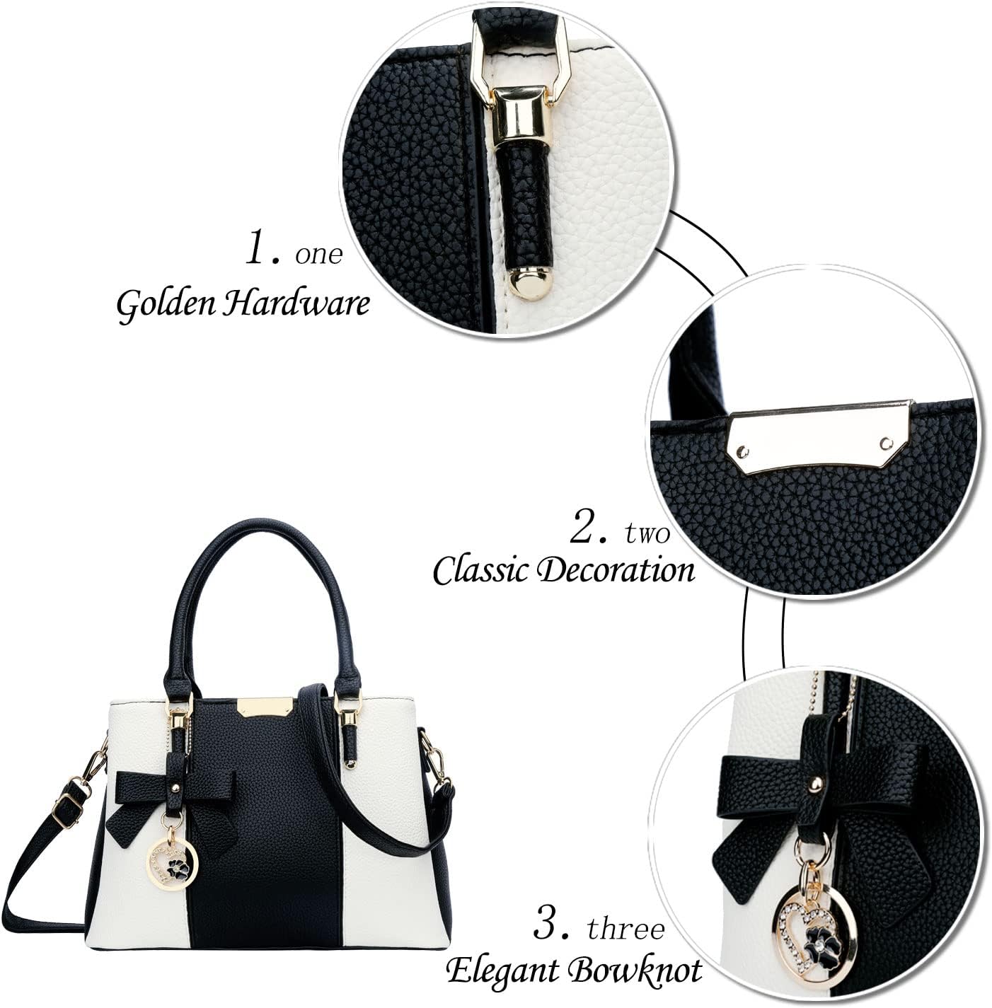 KKXIU Trendy Tote Bag for Women Lightweight Oxford Big Capacity Shoulder Purses and Handbags - PuriLite