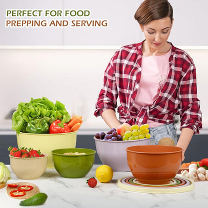 Purilite Select Plastic Mixing Bowl Set - PuriLite
