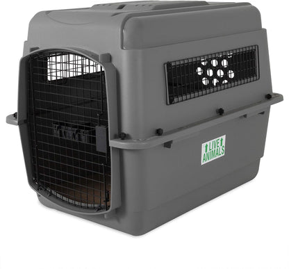 Petmate 00200 Sky Kennel for Pets from 25 to 30-Pound, Light Gray - PuriLite