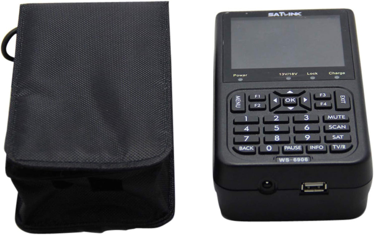 SATLINK WS6906 3.5in LCD Display Data Digital Satellite Signal Meter - PuriLite