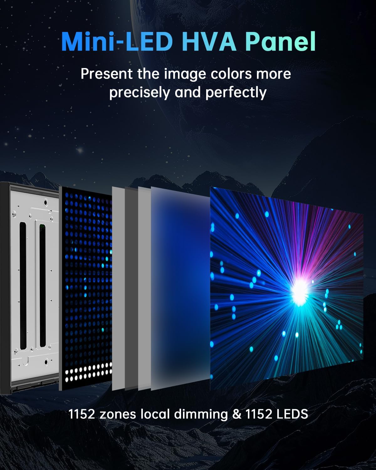 KTC 32 Inch 2K Computer Monitor, IPS 1440p Monitor with Ultra-Thin Bezels, HDR10, Freesync/G-sync, HDMI/DP Ports, Tilt Adjustable, Eyecare, Ideal for Business, Office, and Casual Gaming - PuriLite