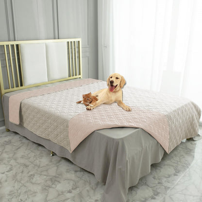 Ameritex Waterproof Dog Bed Cover Pet Blanket for Furniture Bed Couch Sofa Reversible - PuriLite
