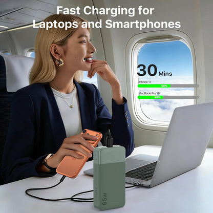NOBIS 65W Portable Charger, 20000mAh Power Bank