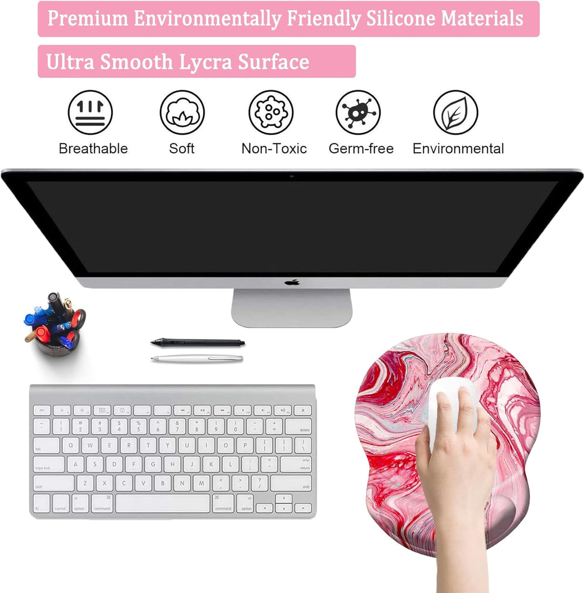 Purilite Select Ergonomic Mouse Pad - PuriLite