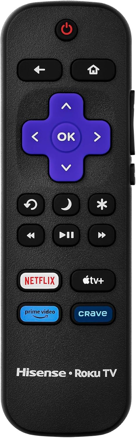 Hisense 58R63N-58 inch 4K UHD HDR LED Roku Smart TV-2024 - PuriLite