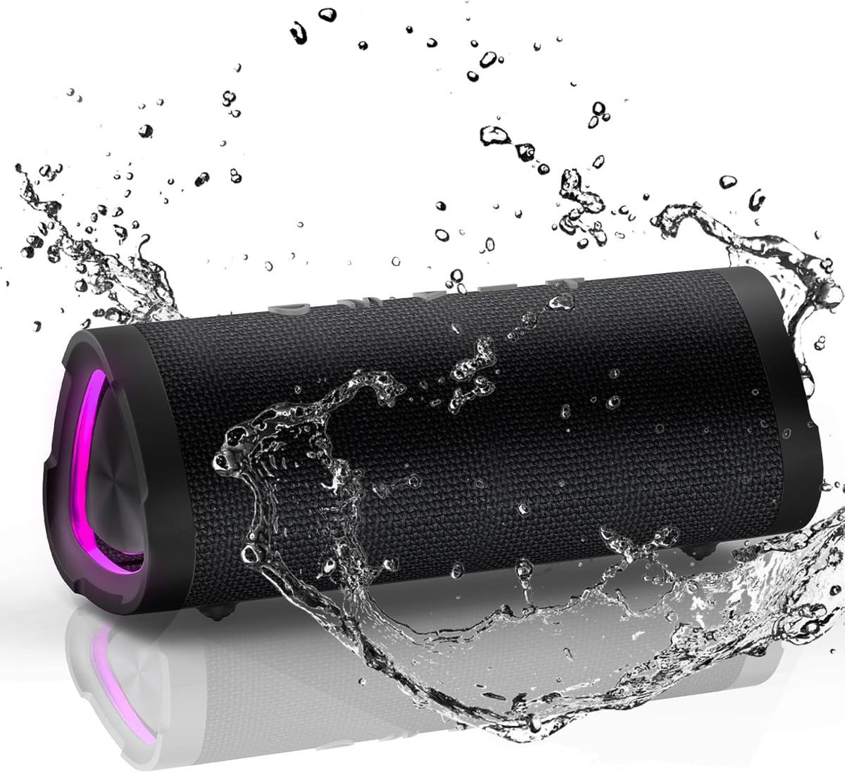 Vanzon Bluetooth Speakers, V40 Portable Wireless Speaker V5.0 with 24W Loud Stereo Sound, 24H Playtime, TWS & IPX7 Waterproof, Suitable for Travel, Beach,Home and Outdoors,Great Choice for Gift - PuriLite