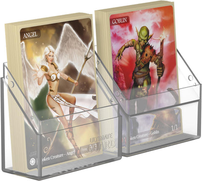 Ultimate Guard Boulder 100+ Classic, Deck Case for 100 Double-Sleeved TCG Cards, Onyx, Secure & Durable Storage for Trading Card Games, Soft-Touch Finish - PuriLite