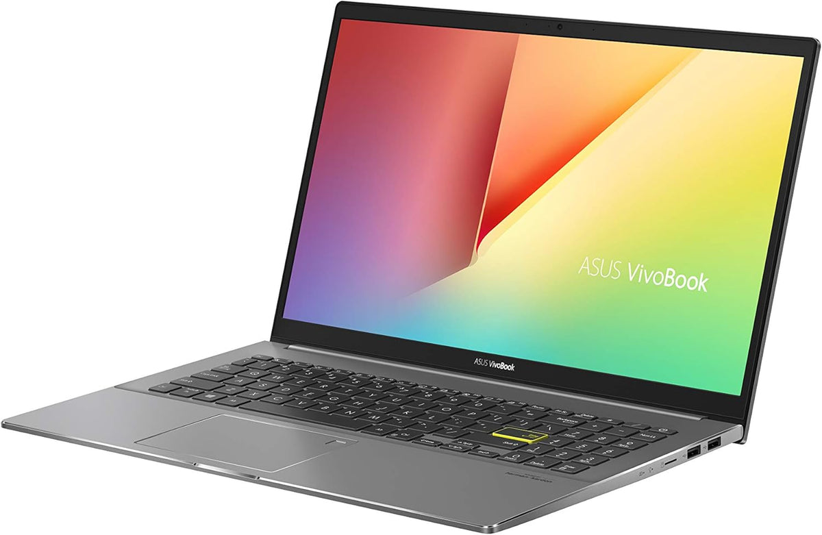 ASUS VivoBook S15 S533 Thin and Light Laptop, 15.6” FHD Display, Intel Core i7 Processor, 8GB DDR4 RAM, 512GB PCIe SSD, Wi-Fi 6, Windows 11 Home, Indie Black, S533EA-AS79-CA - PuriLite