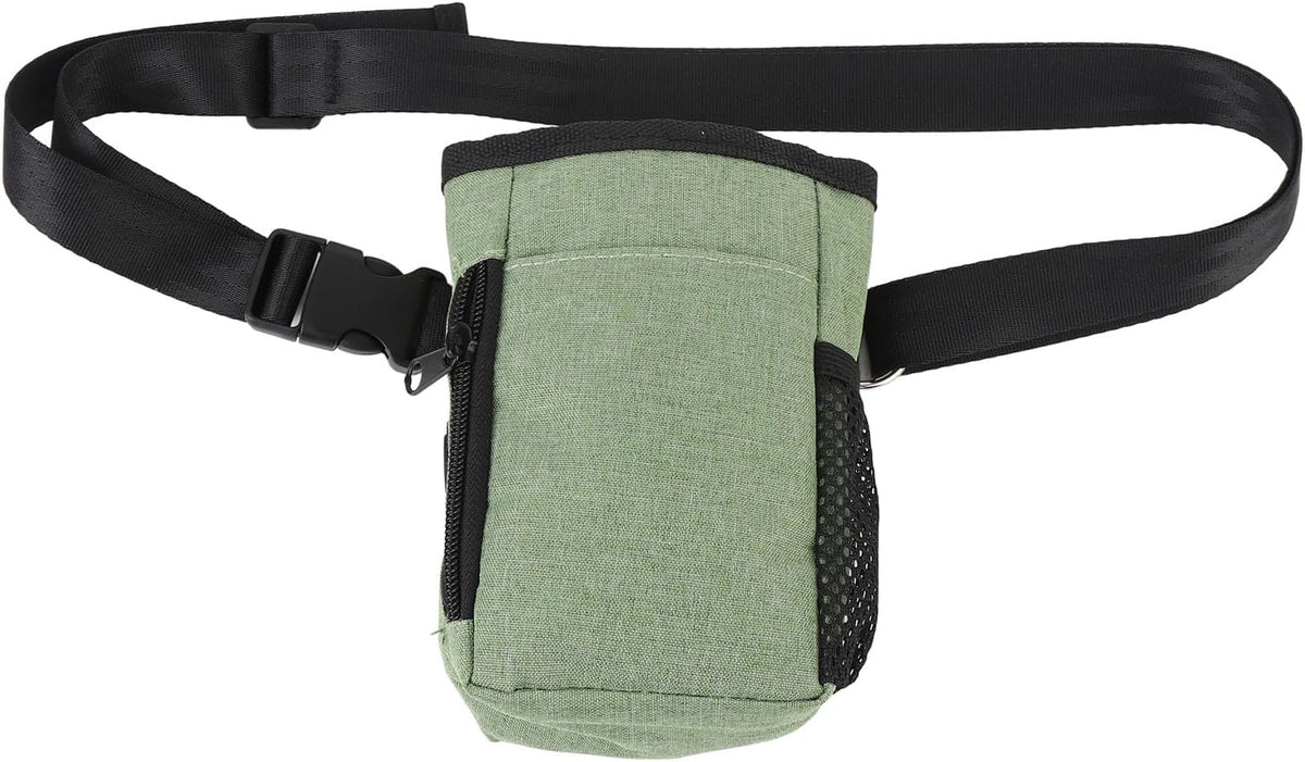 Dog Treat Bag with Clear Window, Portable Dog Training Treat Pouch, Multifunction Oxford Cloth for Outdoor Training, Ideal Pet Training Treat Pouches with Secure Seal - PuriLite