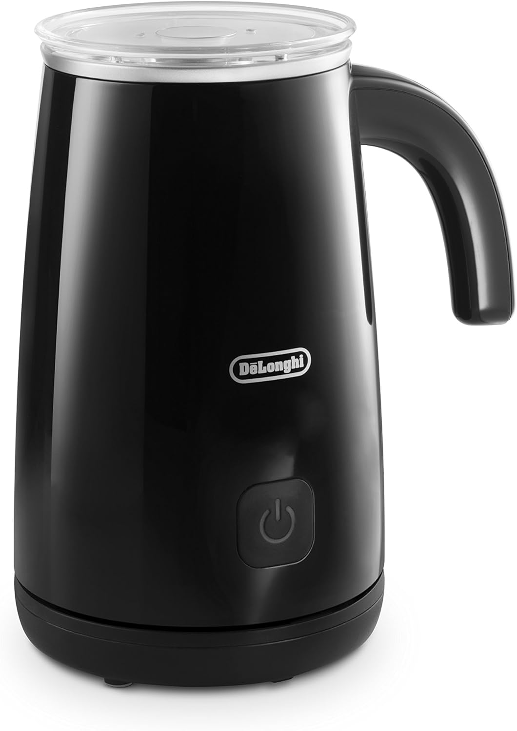 De'Longhi EMF2BK Plastic Electric Milk Frother with Hot and Cold Function Grey 17.02 x 11.43 x 19.56 cm; 889.04 Grams - PuriLite