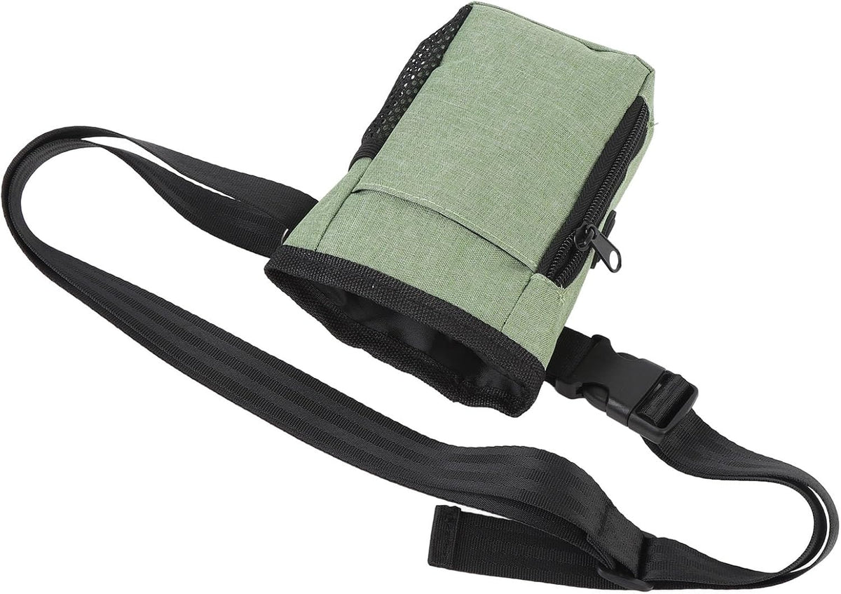 Dog Treat Bag with Clear Window, Portable Dog Training Treat Pouch, Multifunction Oxford Cloth for Outdoor Training, Ideal Pet Training Treat Pouches with Secure Seal - PuriLite