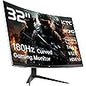 KTC 32 Inch 2K Computer Monitor, IPS 1440p Monitor with Ultra-Thin Bezels, HDR10, Freesync/G-sync, HDMI/DP Ports, Tilt Adjustable, Eyecare, Ideal for Business, Office, and Casual Gaming - PuriLite
