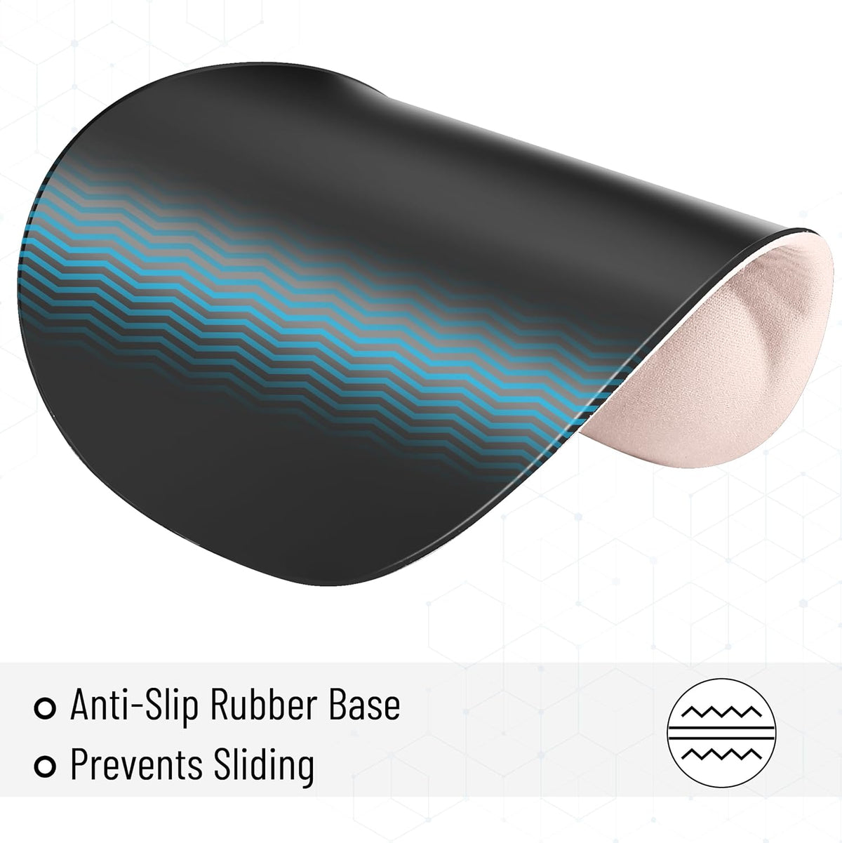 Purilite Select Ergonomic Gel Mouse Pad - PuriLite