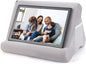 Tablet Stand,Tablet Pillow Stand, Multi-Angle iPad Tablet Reading Stand Pillow Holder for iPad, Tablet, Smartphone, Magazines, Books (Grey) - PuriLite