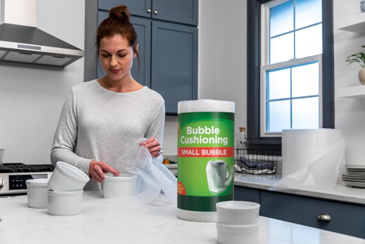 Bubble Wrap Roll, Original Bubble Cushioning, 12" x 175', Perforated Every 12", 1 Pack (12" x 175'), New - PuriLite