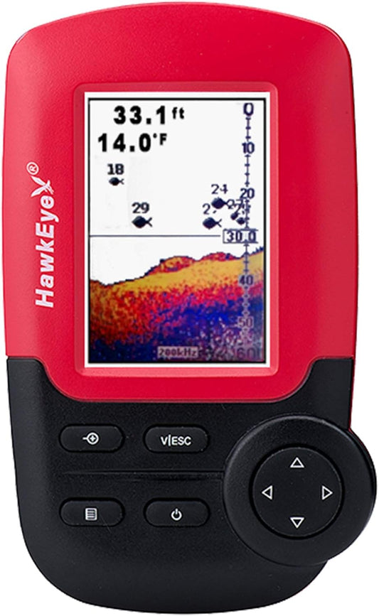 HawkEye FT1PXC Fishtrax Fish Finder with HD Color Virtuview Display - PuriLite