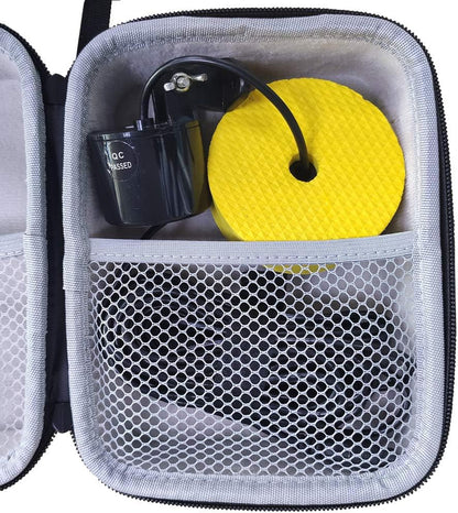 LUCKYLAKER Hard EVA Case for Portable Sonar Fish Finder - Wireless Kayak and Boat Depth Finder for Fishing - PuriLite