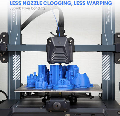 ELEGOO PLA Filament 1.75mm Black 1KG,3D Printer Filament Dimensional Accuracy +/- 0.02mm,1kg Cardboard Spool(2.2lbs) 3D Printing Filament Fits for Most FDM 3D Printers - PuriLite