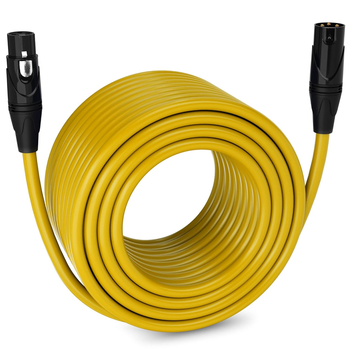 LyxPro 6 Feet XLR Microphone Cable Balanced Male to Female 3 Pin Mic Cord for Powered Speakers Audio Interface Professional Pro Audio Performance and Recording Devices - Blue - PuriLite