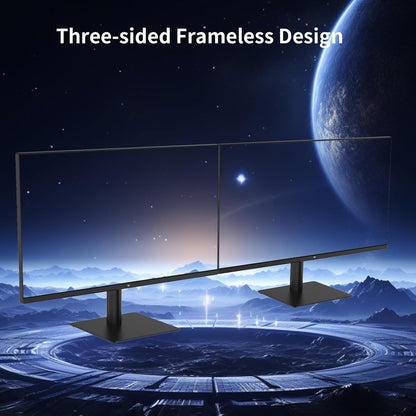 KTC 32 Inch 2K Computer Monitor, IPS 1440p Monitor with Ultra-Thin Bezels, HDR10, Freesync/G-sync, HDMI/DP Ports, Tilt Adjustable, Eyecare, Ideal for Business, Office, and Casual Gaming - PuriLite