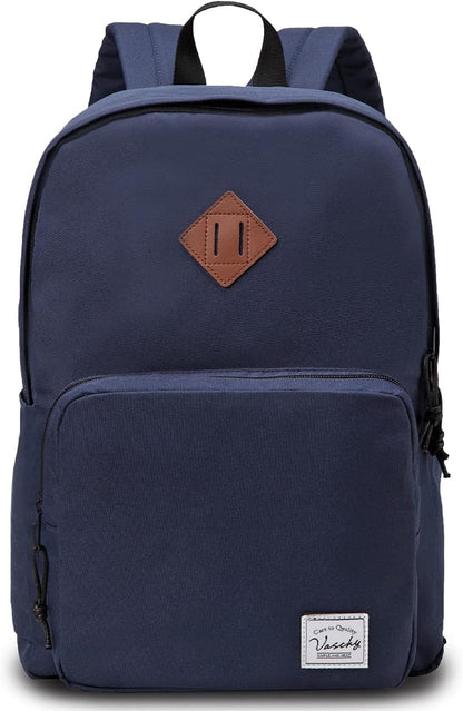 VASCHY Lightweight School Backpack for Women with Sleeve for 14" Laptop - PuriLite