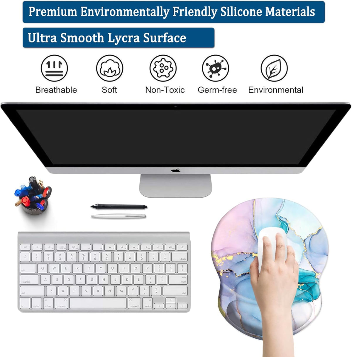 Purilite Select Ergonomic Mouse Pad - PuriLite