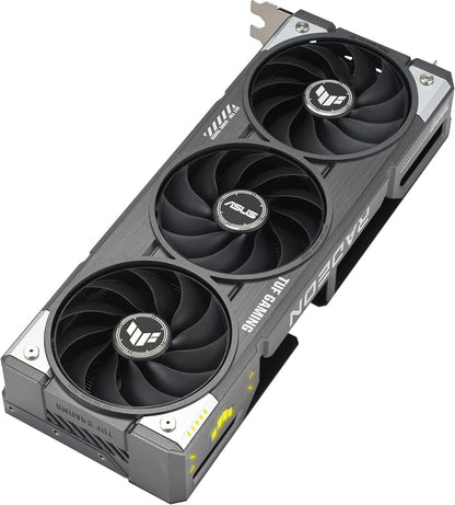 ASUS Prime Radeon™ RX 9060 XT 16GB GDDR6 OC Edition Graphics Card (PCIe 5.0, HDMI/DP 2.1, 2.5-Slot Design, axial-tech Fans, Dual Ball Fan Bearings, Dual BIOS, ASUS GPU Guard) - PuriLite