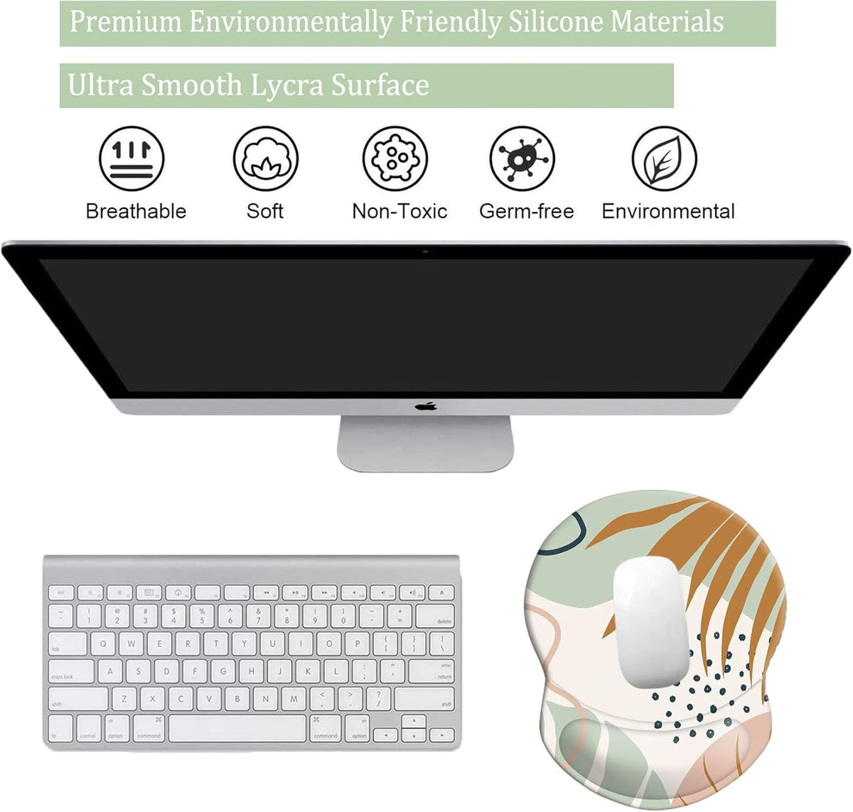 Purilite Select Ergonomic Mouse Pad - PuriLite