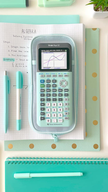 Texas Instruments TI-84 Plus CE Pink Graphing Calculator - PuriLite