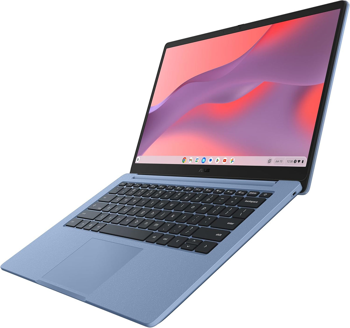 ASUS Chromebook CX14 Laptop, 14" Full HD NanoEdge Display, Intel Celeron N4500 Processor, 64GB eMMC, 4GB RAM, ChromeOS, Fabric Blue, CX1405CKA-AS01-CB - PuriLite
