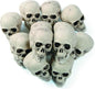 happy deals HALLOWEEN SKELETON SKULLS - 3 PC - 5 INCH with MOVING JAW - PuriLite