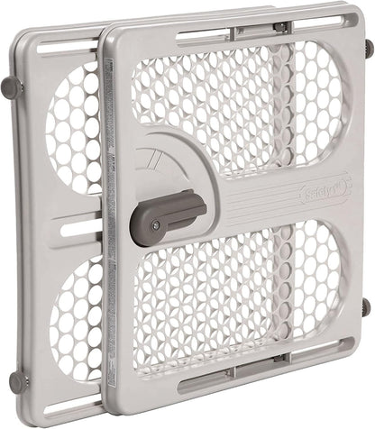 Pressure Mount Safety Gate for Doorways | Adjustable 28–40 Inch Width, 27 Inch Height, White