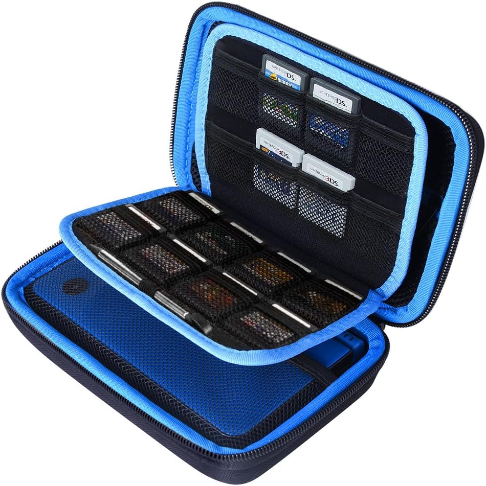 AUSTOR Carrying Case for New 3DS XL, Blue - PuriLite