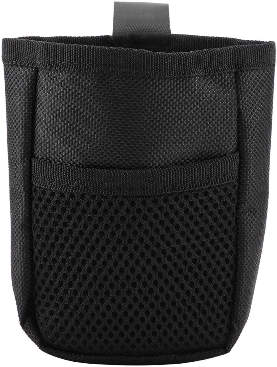 Dog Treats Training Pouch, Pet Training Waist Bag Mini Snack Carrier with Clip for Dogs Birds Positive Reinforcement Training Agility Outdoor Activities Black - PuriLite