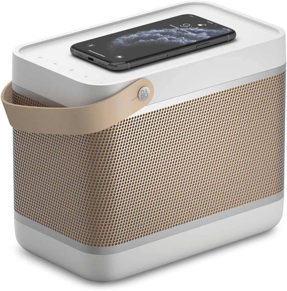 Bang & Olufsen Beolit 20 Powerful Portable Wireless Bluetooth Speaker, Grey Mist - PuriLite