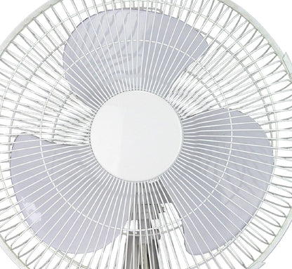 Tooltech 12 Inch Oscillating Desk Fan - 3 Speed Settings, Whisper-Quiet Operation, Adjustable Airflow, Lightweight, Tabletop Fan - PuriLite
