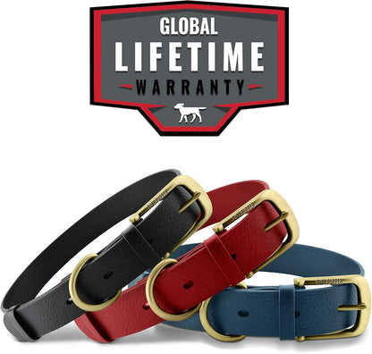 Tuff Pupper Classic Heavy Duty Dog Collar | 10x Stronger Than Leather | 100% Waterproof & Odor Proof Dog Collar | Tough Rust-Proof All Metal Hardware - PuriLite