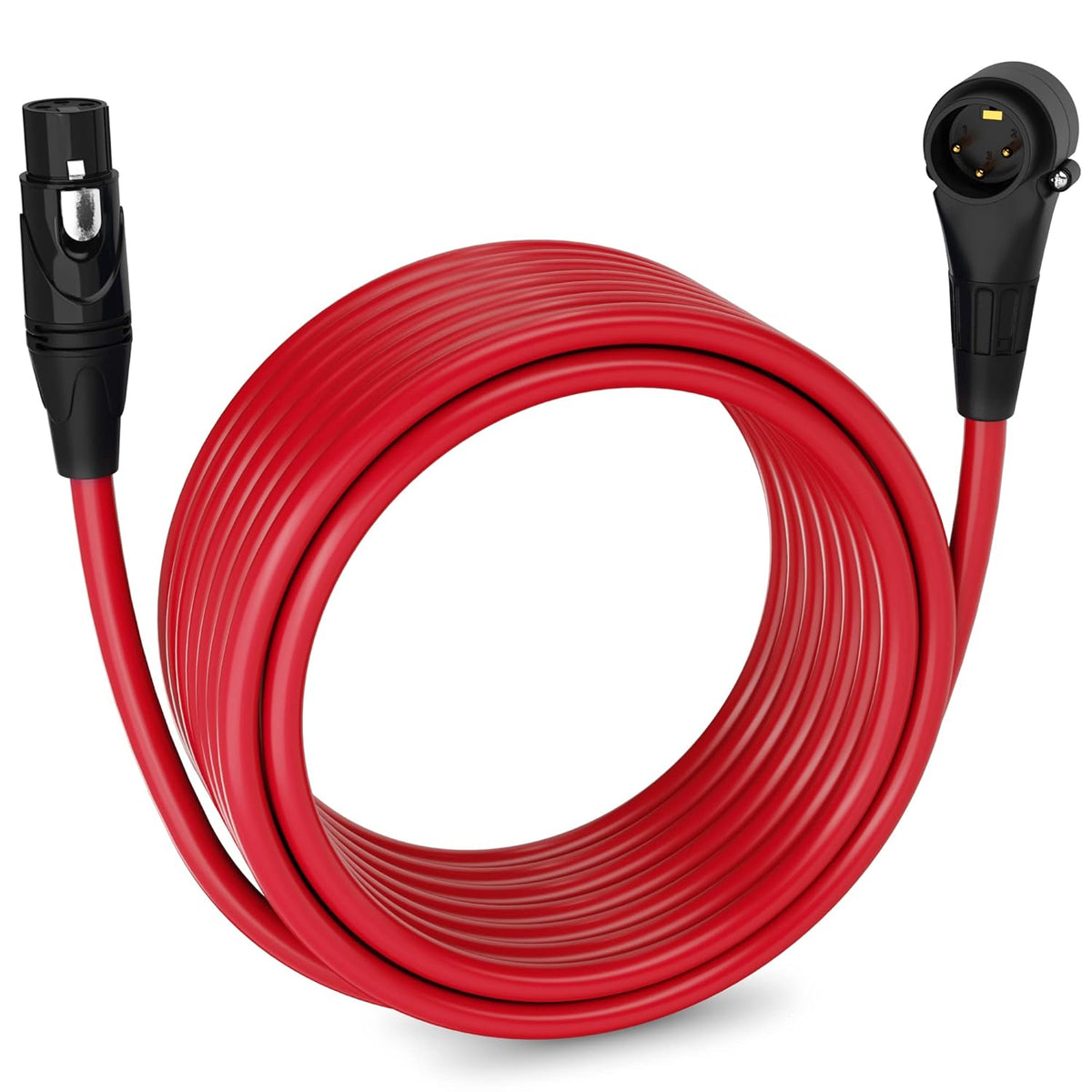 LyxPro 6 Feet XLR Microphone Cable Balanced Male to Female 3 Pin Mic Cord for Powered Speakers Audio Interface Professional Pro Audio Performance and Recording Devices - Blue - PuriLite