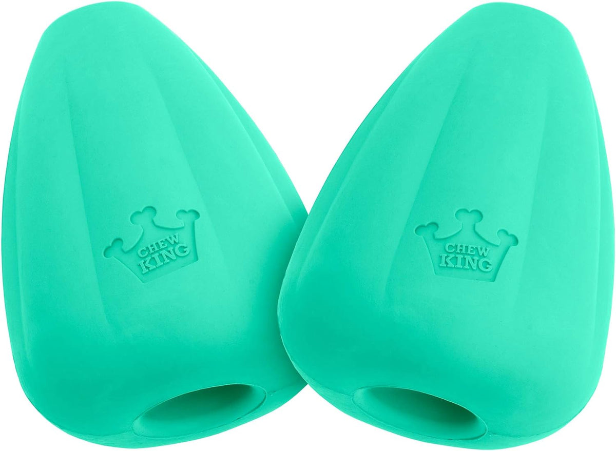 Chew King Premium Treat Dog Toy, L, Extremely Durable Natural Rubber Toy, Pack of 2 - PuriLite