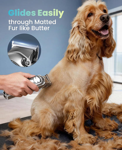 oneisall Dog Clippers for Grooming Thick Heavy Coats