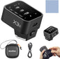 GODOX X3-S 2.4G Wireless Flash Trigger Transmitter TTL Autoflash with Large OLED Touchscreen Multiple Flash Modes with USB Port 32 Channels 16 Groups Compatible with Sony Cameras - PuriLite