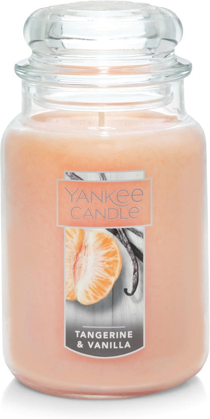Yankee Candle Scented Candle, Sage & Citrus, Original Large Jar Candle, 110-150 Hours of Burn Time, 22 oz. - PuriLite