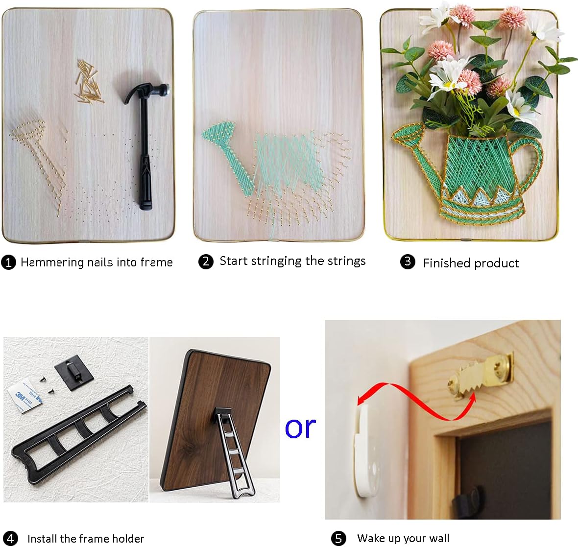 Purilite Select DIY String Art Craft Kit - PuriLite