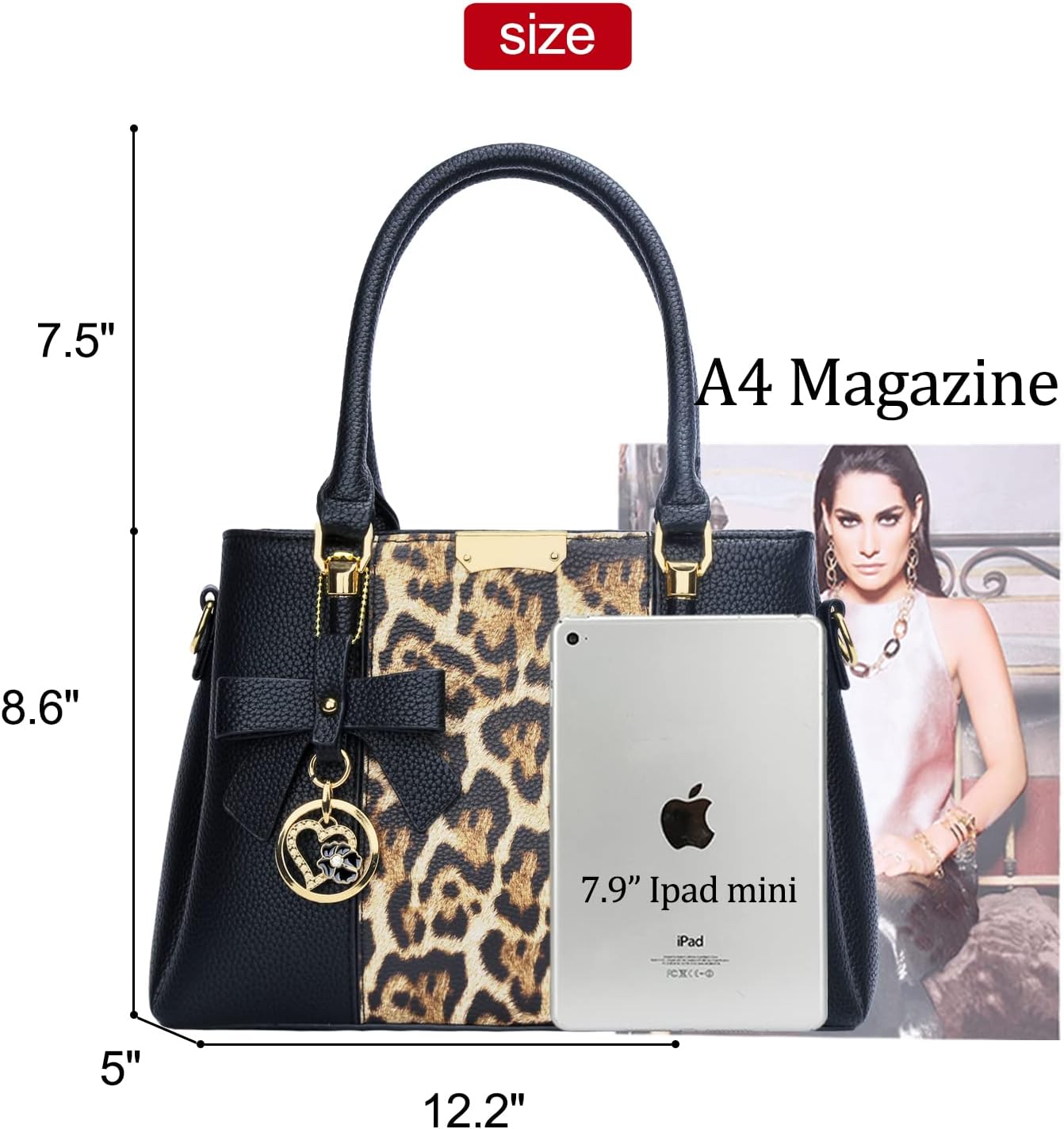 KKXIU Trendy Tote Bag for Women Lightweight Oxford Big Capacity Shoulder Purses and Handbags - PuriLite