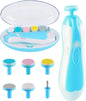 Baby Nail Trimmer Electric,Baby Nail File Clipper for Toes and Fingers - PuriLite