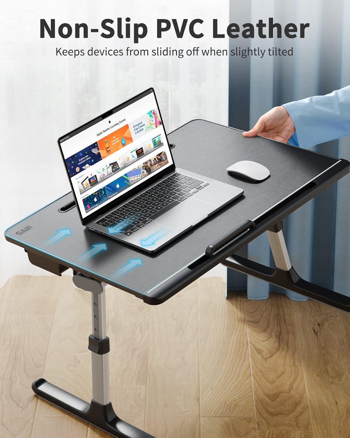 Purilite Select Adjustable Laptop Bed Tray Desk - PuriLite