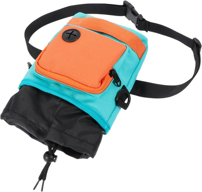 Dog Treat Pouch with Adjustable Waist Strap Lightweight and Durable Pet Training Bag for Treats and - PuriLite