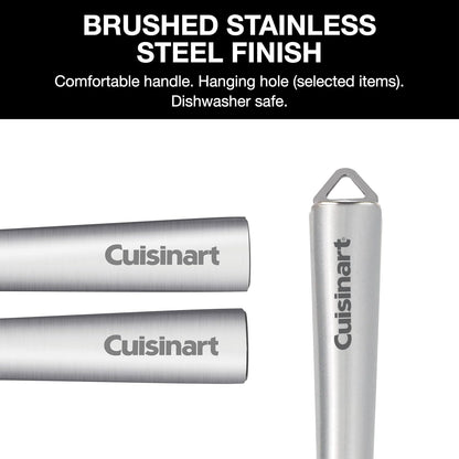 Cuisinart 6-Piece Stainless Steel Kitchen Utensils Set, Fusion Pro Collection (CTG-14-6PTC) - PuriLite